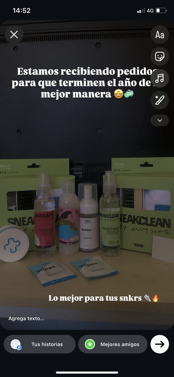 Foto de Elías T. usando Pack Cuidado Profesional
